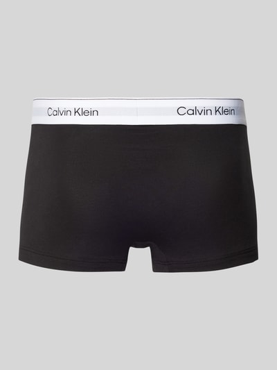 Calvin Klein Underwear Obcisłe bokserki z elastycznym paskiem z logo w zestawie 3 szt. Czarny 3