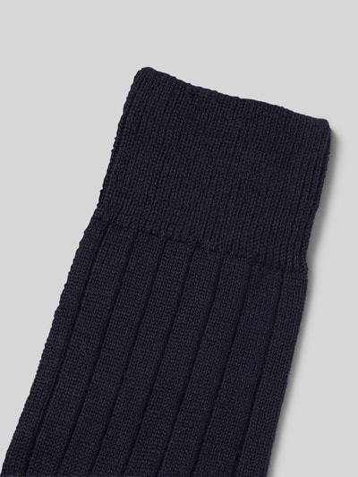Falke Strümpfe aus Schurwollmischung Modell 'Teppich im Schuh' Marine 2