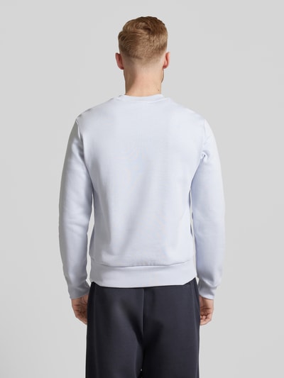 Lacoste Sweatshirt met logopatch Lichtblauw - 5