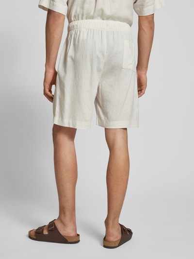 Calvin Klein Underwear Pyjama-Shorts aus Leinen-Lyocell-Mix Beige 5