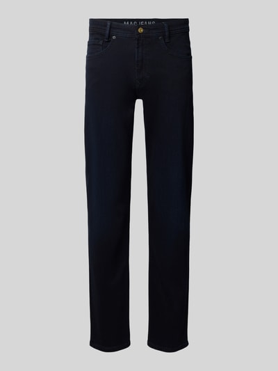 MAC Slim Fit Jeans mit Dark-Wash-Optik Modell 'Arne' Dunkelblau 1