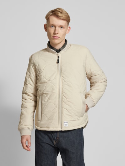 Pepe Jeans Steppjacke mit Stehkragen Modell 'MALABAR' Beige 4