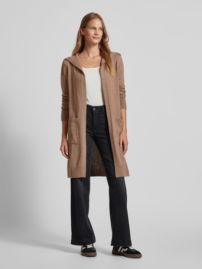 Armedangels Longcardigan mit Kapuze Modell 'WARMAA' Beige 1