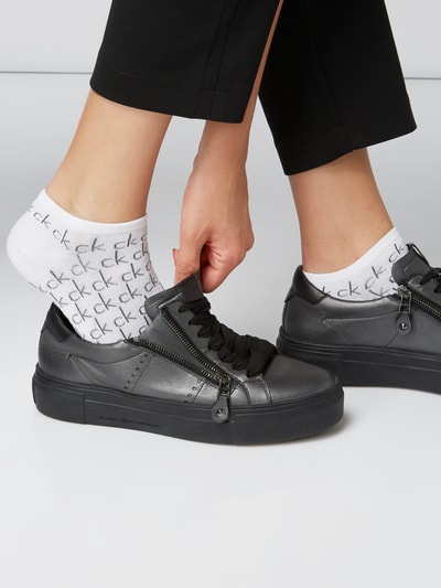 CK Calvin Klein Set van twee paar sneakersokken Wit - 4