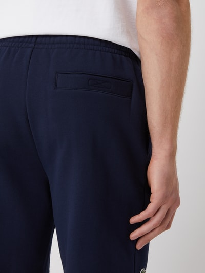 Lacoste Regular Fit Sweatshorts mit Logo Marine 3