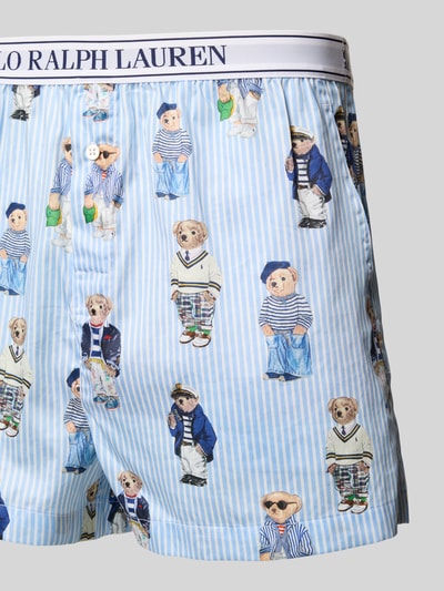 Polo Ralph Lauren Boxershorts mit Polo Bear Motiv Hellblau 2