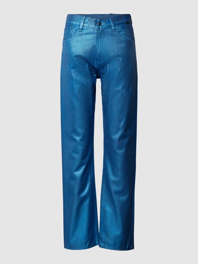 G-Star Raw Straight leg jeans in 5-pocketmodel, model 'Viktoria' Blauw - 2