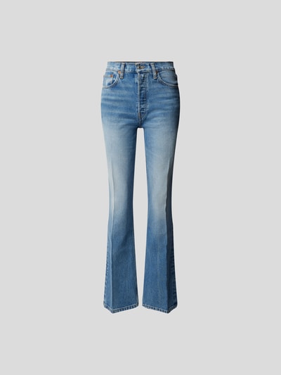 RE/DONE High Waist Jeans im Bootcut Bleu 2