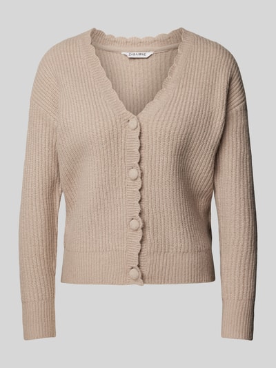 ZABAIONE Cardigan met knoopsluiting Beige - 1