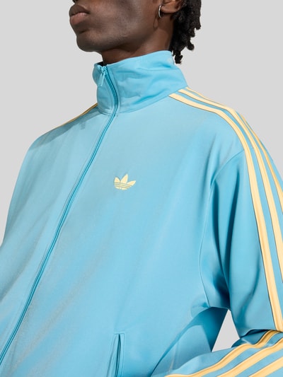 adidas Originals Loose Fit Trainingsjacke mit Logo-Applikation Modell 'FIREBIRD' Tuerkis 3