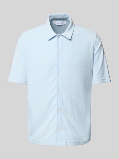 Samsøe Samsøe Regular fit vrijetijdsoverhemd met 1/2-mouwen, model 'KVISTBRO' Lichtblauw - 2