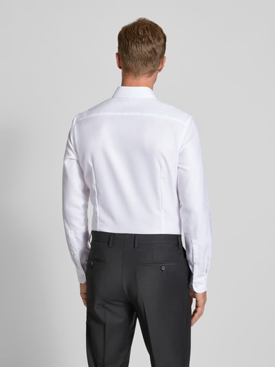 Jake*s Slim Fit Business-Hemd mit Kentkragen Weiss 5
