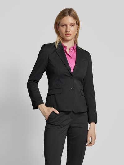 HUGO Blazer in unifarbenem Design Modell 'AREDANA' Black 4