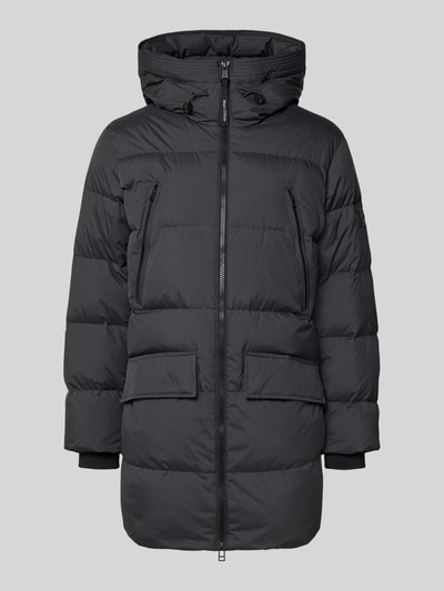 Marc O'Polo Regular Fit Daunenmantel mit Kapuze Anthrazit 2