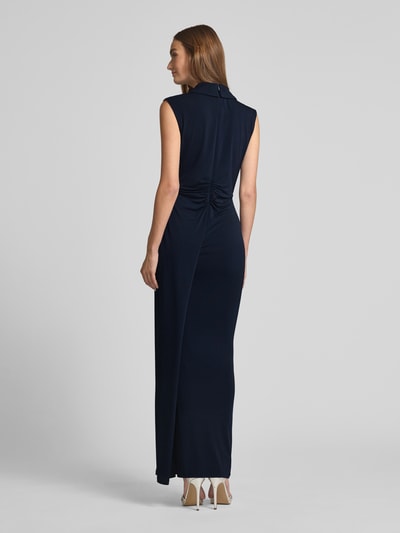 Vera Mont Jumpsuit mit seitlicher Raffung Dunkelblau 5
