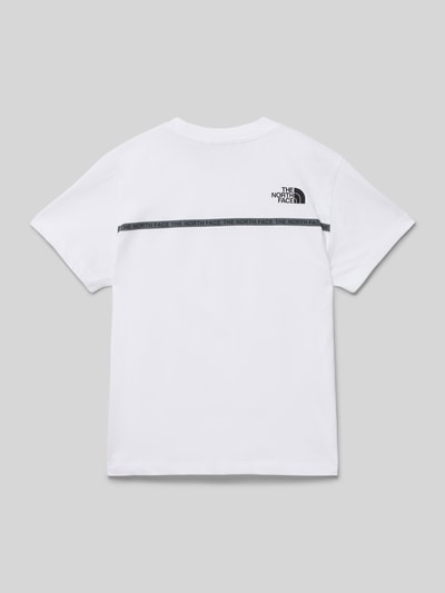 The North Face T-Shirt mit Label-Print Modell 'ZUMU' Weiss 3