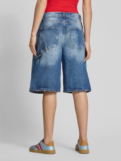 Review Bermudy z 5 kieszeniami Ciemnoniebieski 5