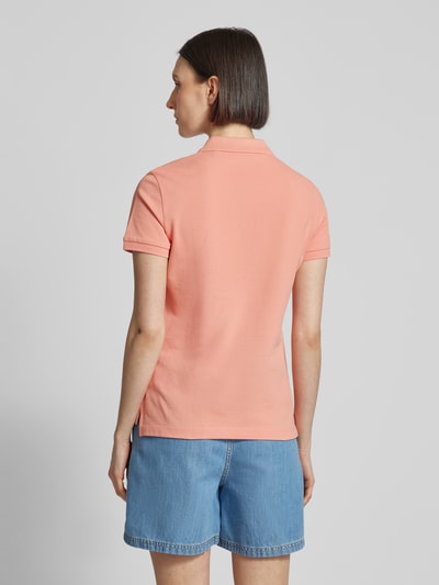 Gant Slim Fit Poloshirt mit Label-Stitching Lachs 5