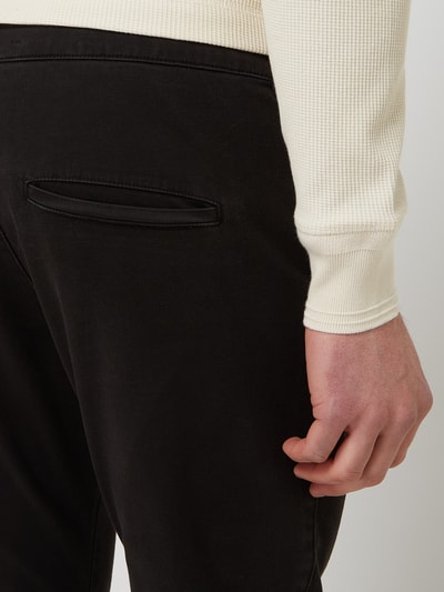 YOUNG POETS SOCIETY Cargohose mit Stretch-Anteil Modell 'Aris' Schwarz 3