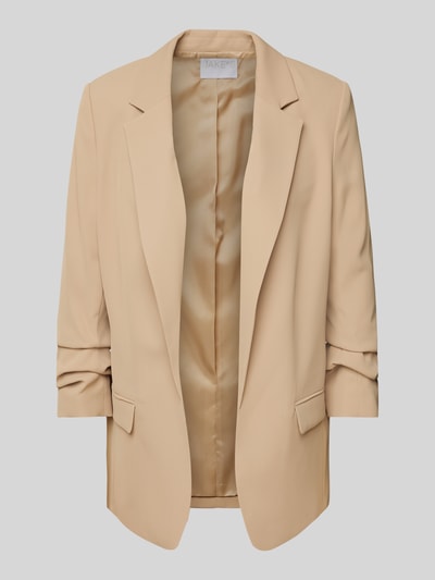 Jake*s Collection Blazer mit Reverskragen und Pattentaschen Sand 2