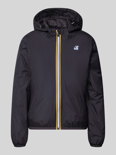 K-WAY Regular Fit Jacke mit Logo-Print Modell 'CLAUDETTE' Black 1