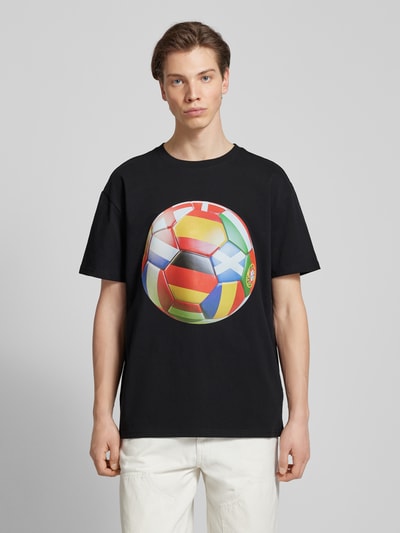 Mister Tee T-shirt met motiefprint Zwart - 4