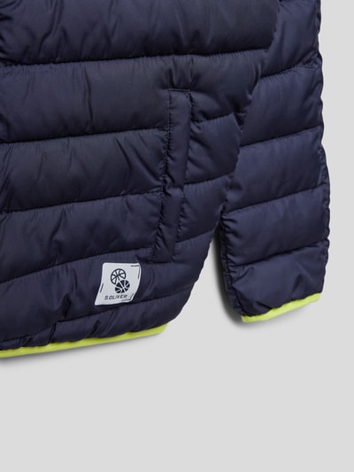 s.Oliver RED LABEL Steppjacke mit Kapuze Marineblau 2