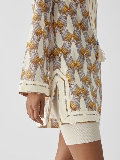 Tory Burch Tunika mit Animal-Print Sand 6