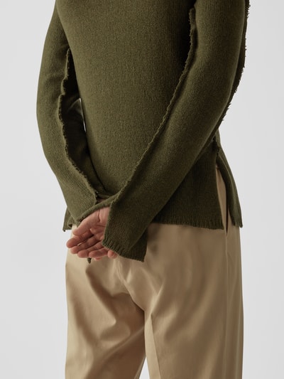 Marni Pullover im Distressed-Look Grün 6