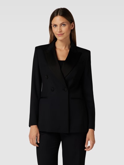 BOSS Blazer met reverskraag, model 'Jatuxa' Zwart - 4