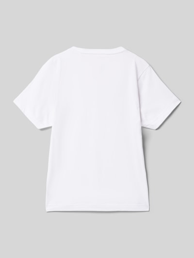 Dickies T-Shirt aus reiner Baumwolle Modell 'YOUTH MAPLETON' Weiss 3