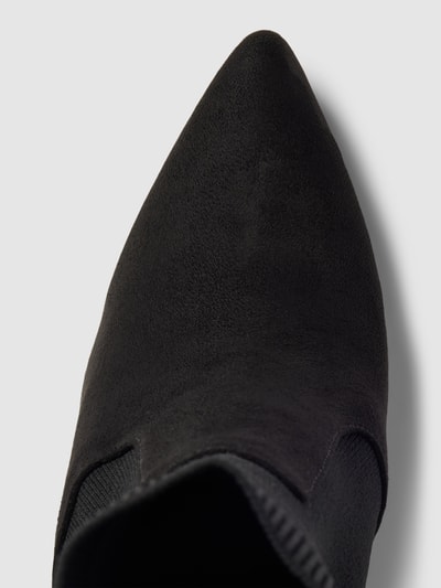 Steve Madden Stiefeletten mit elastischem Schaft und Blockabsatz Black 3
