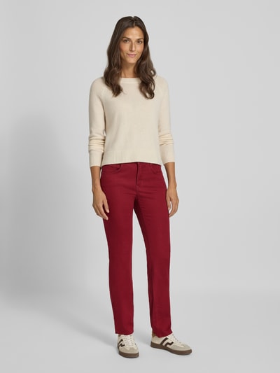 Brax Jeansy o kroju slim fit z 5 kieszeniami model ‘STYLE.MARY’ Bordowy 1