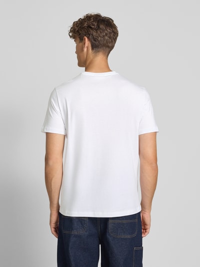 Calvin Klein Jeans T-Shirt mit Label-Patch Weiss 5