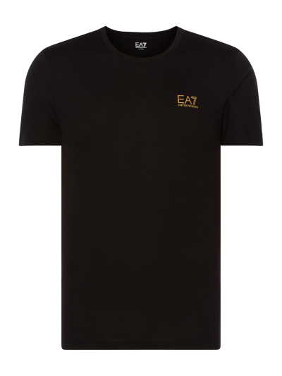 EA7 Emporio Armani T-Shirt mit Logo-Print  Black 1