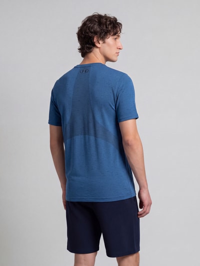 Under Armour Regular Fit Sport-T-Shirt mit Logo-Print Rauchblau 5