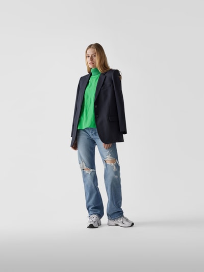 Tibi Bluse mit 3/4-Ärmeln Grün 1