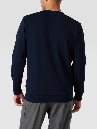 JOOP! Collection Sweatshirt met logopatch Marineblauw - 5