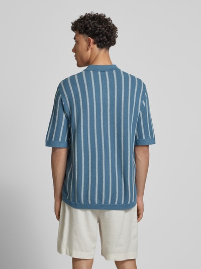 Jack & Jones Freizeithemd mit Knopfleiste Modell 'EMIL' Ocean 5