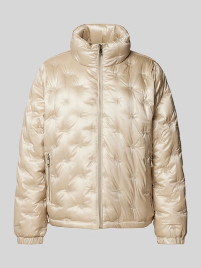 Lauren Ralph Lauren Jacke mit Allover-Label-Stitchings Sand 2