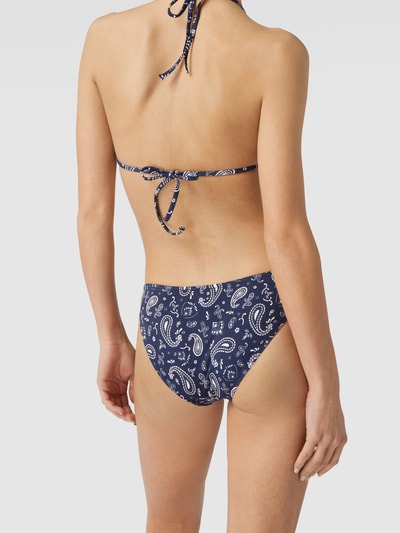 Jake*s Casual Bikini-Hose mit Allover-Muster Marine 4