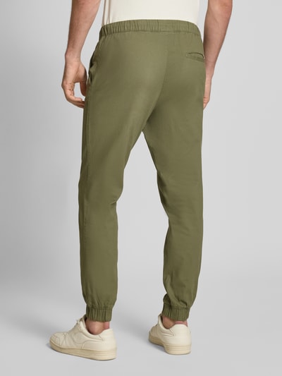 Jack & Jones Regular fit joggingbroek met elastische band, model 'GORDON' Lindegroen - 5
