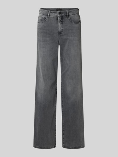 OPUS PANTS Wide fit jeans in 5-pocketmodel, model 'Melly' Antraciet - 2