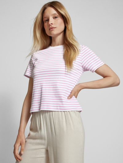 s.Oliver RED LABEL T-shirt met ronde hals Rosé - 3