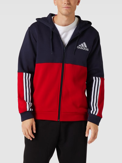 ADIDAS SPORTSWEAR Sweatjacke im Colour-Blocking-Design Marine 4