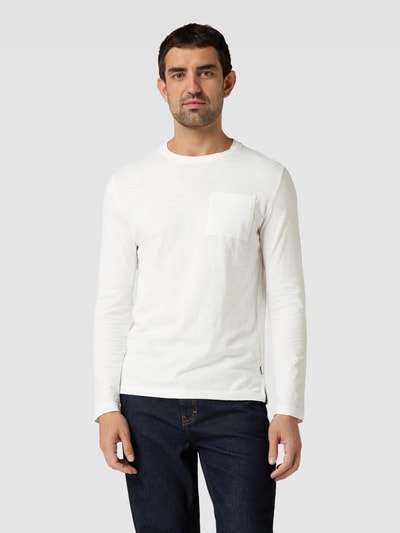 s.Oliver RED LABEL Longsleeve mit Brusttasche Weiss 4