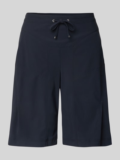 Raffaello Rossi Regular fit korte broek met steekzakken, model 'Gira' Marineblauw - 2