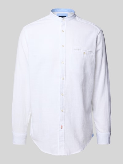 Christian Berg Men Regular fit vrijetijdsoverhemd met borstzak Wit - 2