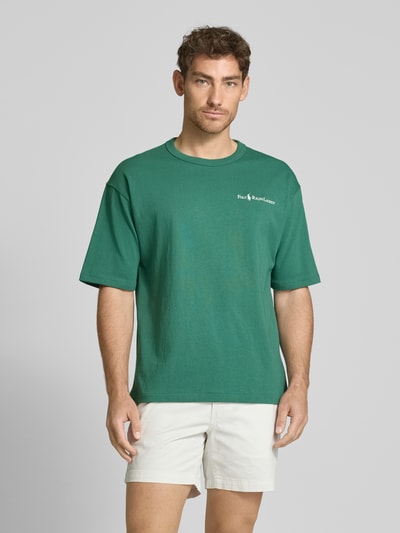 Polo Ralph Lauren Loose Fit T-Shirt aus reiner Baumwolle Gruen 4