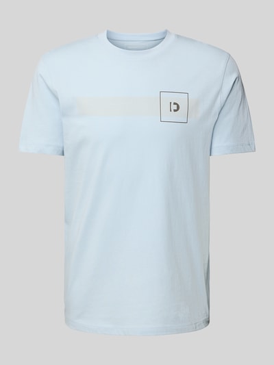 Tom Tailor Denim Regular Fit T-Shirt aus reiner Baumwolle Rauchblau 2